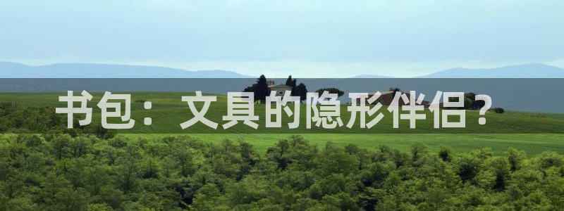 龙八国际在线玩：书包：文具的隐形伴侣？