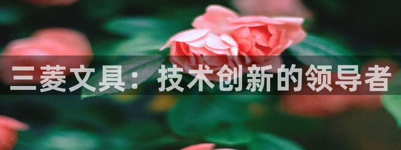 龙八国际娱乐网站：三菱文具：技术创新的领