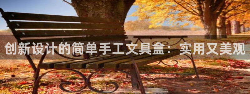 龙八国际88：创新设计的简单手工文具盒：