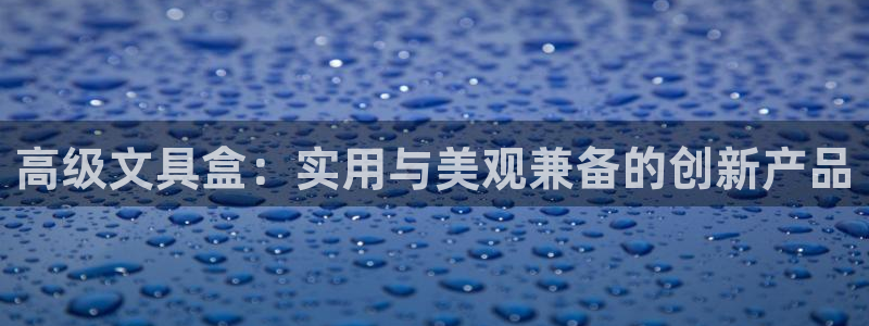 龙八国际集团：高级文具盒：实用与美观兼备