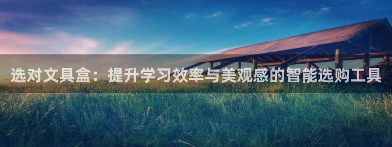 龙八国际注册：选对文具盒：提升学习效率与