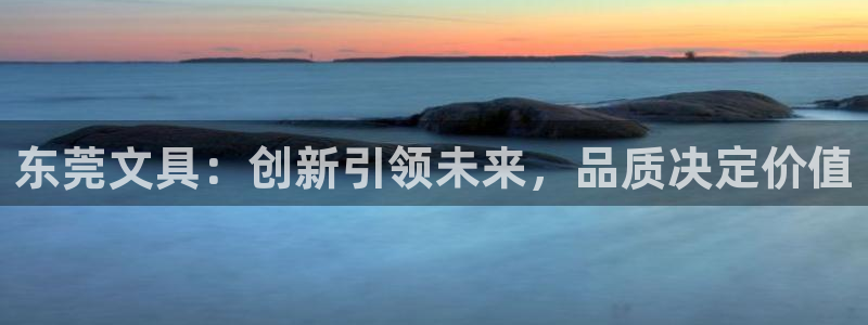 龙八国际服：东莞文具：创新引领未来，品质