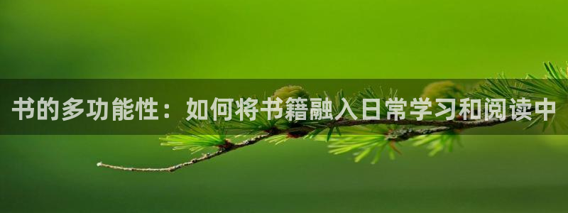 龙八国际注册：书的多功能性：如何将书籍融