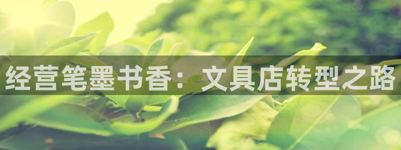 龙八国际app客户下载：经营笔墨书香：文