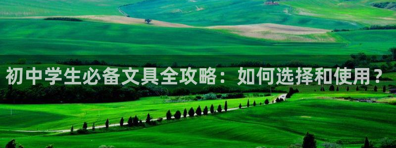 龙八国际网页登陆：初中学生必备文具全攻略