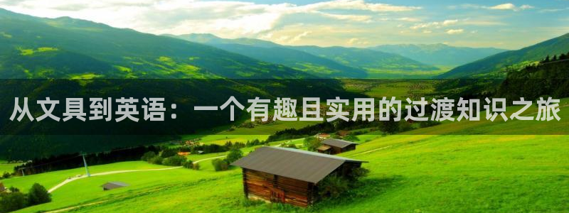 龙八国际网页：从文具到英语：一个有趣且实
